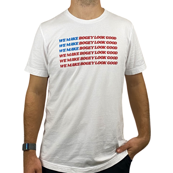 We Make Bogey Look Good American Flag T-Shirt