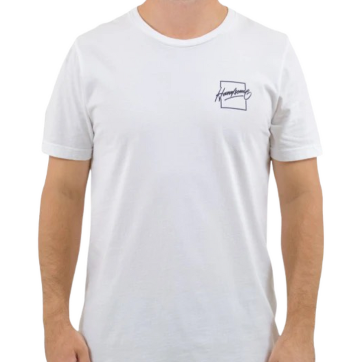 Handsome Bogey White T-Shirt
